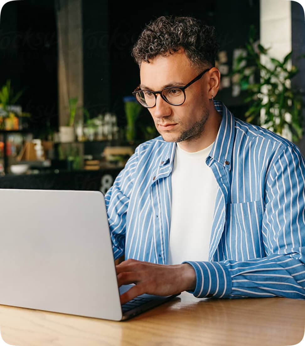 Man On Laptop 3